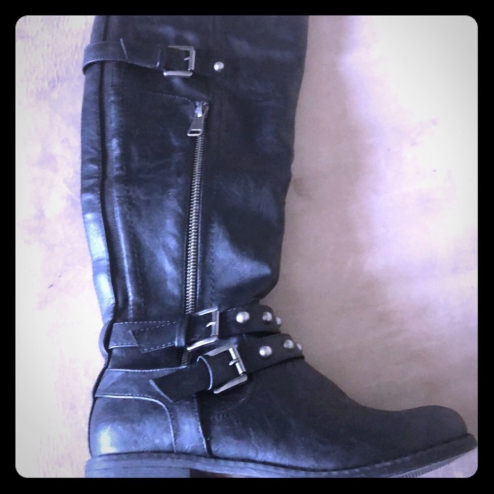 Kstudio tall leather boots